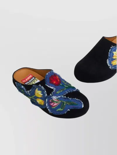 Marni Floral Sandals In Multi