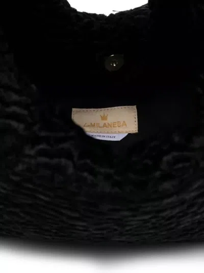 La Milanesa Medium Shoulder Bag Triangular Shape