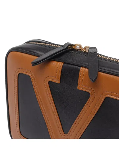 Valentino Garavani Viva Superstar Leather Crossbody Bag In Multi