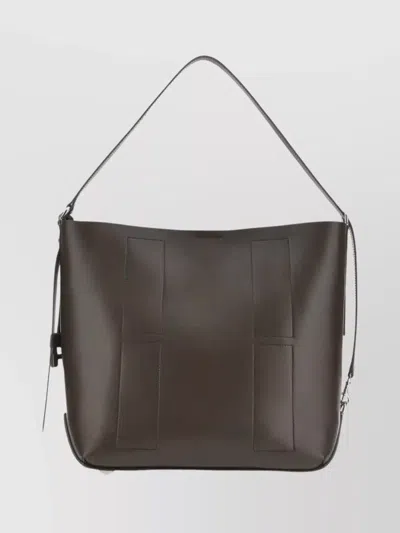 Hogan Hocket Small Hobo Bag In Brown