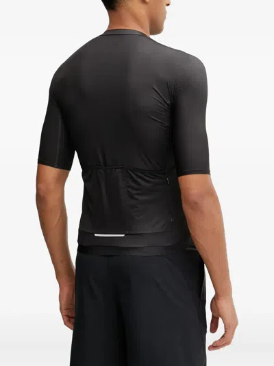 拉链领短袖骑行上衣