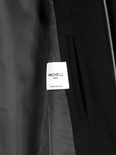 Studio Tomboy Zip-up Wool Jacket In Black