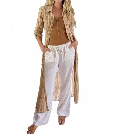 Just Darviny Turq Trellis Wrap Skiirt