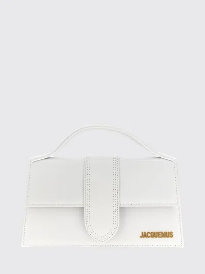 Jacquemus Shoulder Bags With Detachable Strap And Top Handle In White