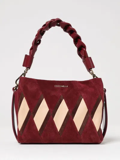 Coccinelle Boheme Small Handbag In Burgundy