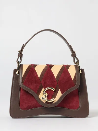 Coccinelle Medium C-me Bag In Burgundy