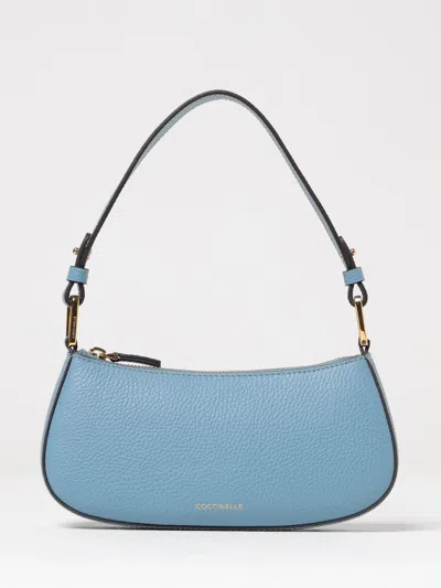 Coccinelle Merveille Shoulder Bag In Blue