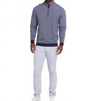 Tasc Cloud 1/4 Zip In Classic Navy/alloy In Blue