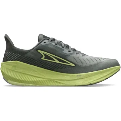 Altra Men's Experience Flow Shoes In Grey/green In Multi