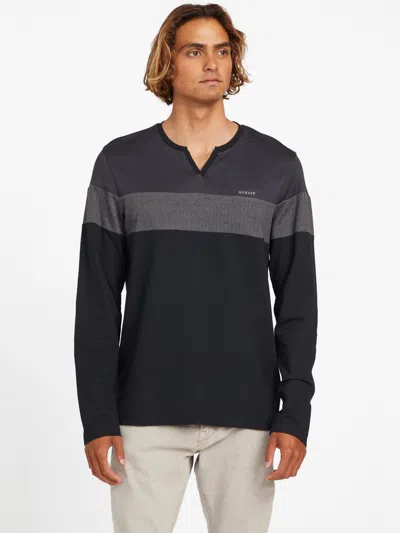 Guess Factory Stetson Split Long-sleeve Tee In Multi