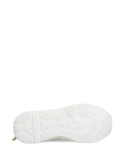 Ea7 Metallic Puffer Ankle Boots In Gold