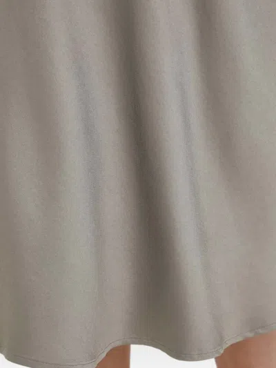 Drykorn High-waist Midi Skirt In Gray