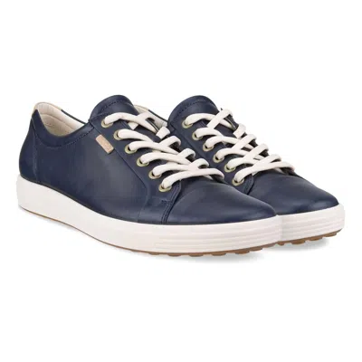 Ecco Women's Soft 7 Sneaker In Marine In Blue
