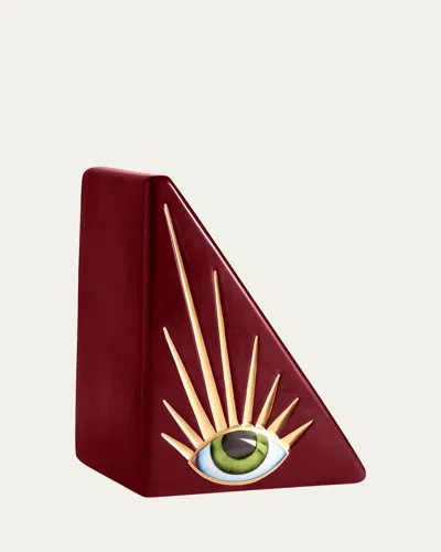 L'objet Lito Bookend In Red