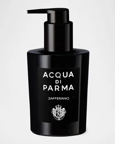 Acqua Di Parma Zafferano Hand And Body Wash In Black