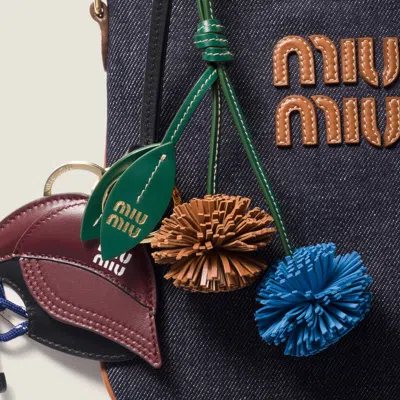 Miu Miu Leather Trick In Green