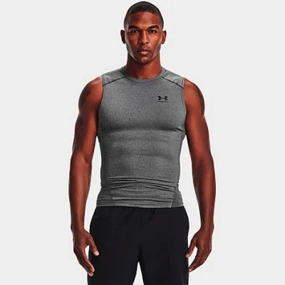 Under Armour Logo-print Tank Top In Gray