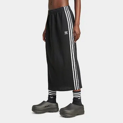 Adidas Originals Knee Length And Midi Skirts In Black