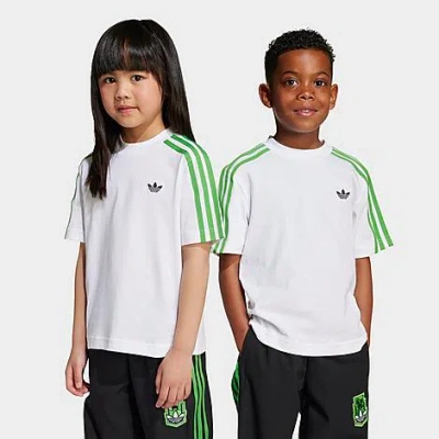 Adidas Originals Little Kids Originals X Minecraft T-shirt In Green