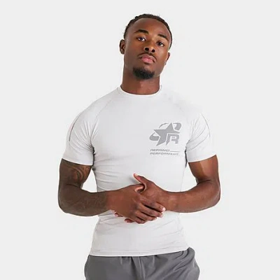 Reprimo Men's  Performance Base Layer Training Top In White