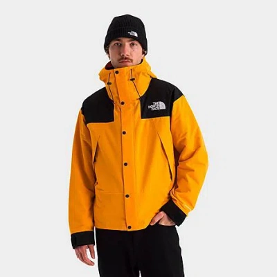 The North Face Dryvent Mono Nylon Windbreaker Jacket In Yellow