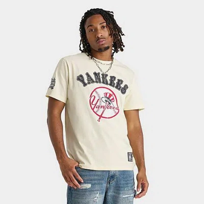 Pro Standard Men's New York Yankees Mlb Rebel Stacked T-shirt In Multi