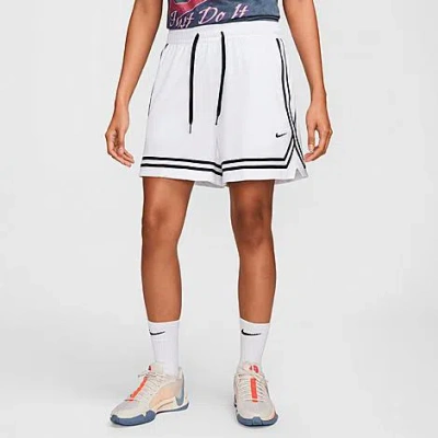 Nike Crossover Dri-fit 7-inch Basketball Shorts In White