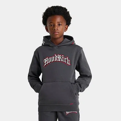 Hoodrich Big Kids Gothic Pullover Hoodie In Gray