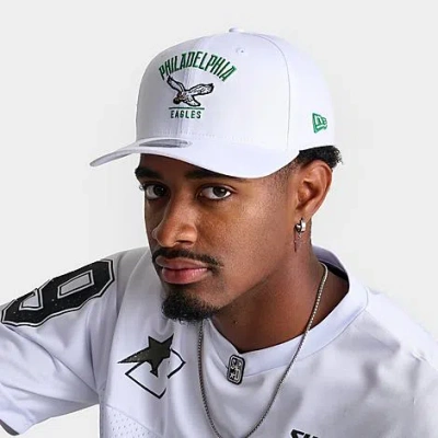 New Era Philadelphia Eagles Nfl 9seventy Stretch-snap Snapback Hat In White
