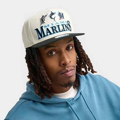 New Era Miami Marlins Mlb Multi Logo 9fifty Snapback Hat In Multi