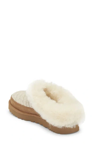 Ugg ® Clette Genuine Shearling Lined Indoor/outdoor Slipper In Multi