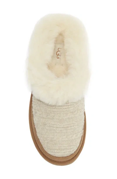 Ugg ® Clette Genuine Shearling Lined Indoor/outdoor Slipper In Multi