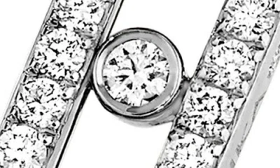 Messika Move Uno Pavé Diamond Bracelet In Metallic