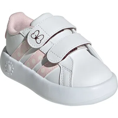 Adidas Originals Adidas X Disney® Kids' Grand Court Minnie Mouse Sneaker In White
