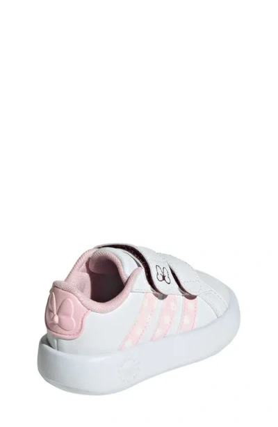 Adidas Originals Adidas X Disney® Kids' Grand Court Minnie Mouse Sneaker In White