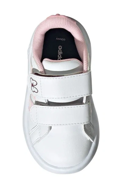 Adidas Originals Adidas X Disney® Kids' Grand Court Minnie Mouse Sneaker In White