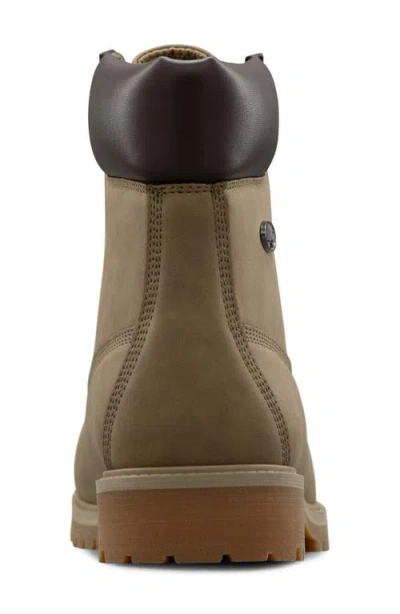 Lugz Convoy Mens Flat Heel Lace Up Boots In Green