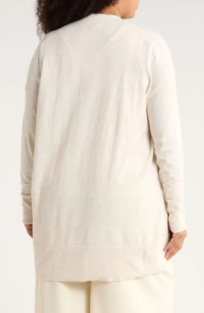 Nordstrom Open Front Cardigan In Neutral