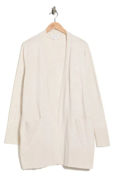 Nordstrom Open Front Cardigan In Neutral