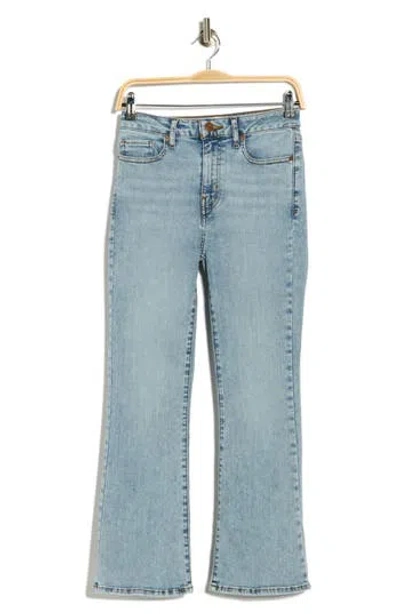 Frame Le Cropped Mini Bootcut Jeans In Multi