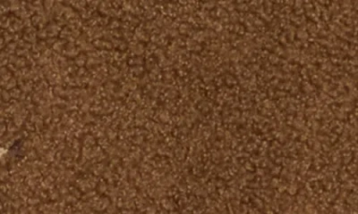 Rdi Embroidered Boucle Faux Shearling Jacket In Brown