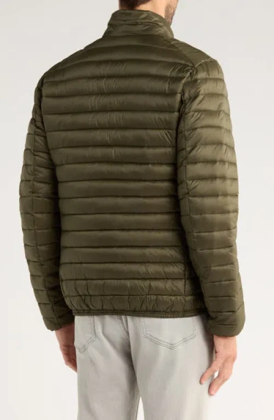 Save The Duck Ciro Water Resistant Packable Puffer Jacket In Green