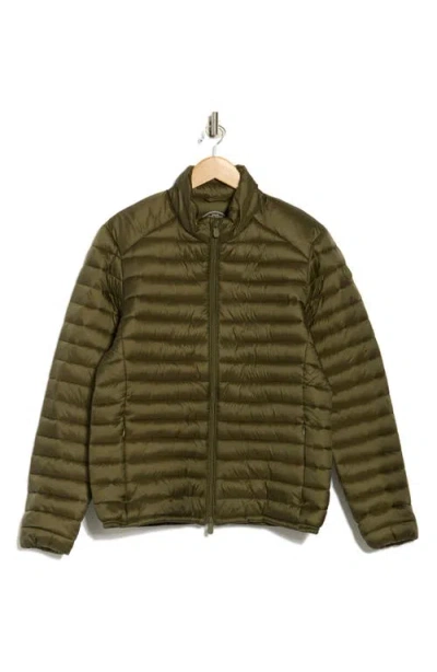 Save The Duck Ciro Water Resistant Packable Puffer Jacket In Green