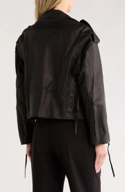 Twp My First Ex-husband Leather Jacket In Black