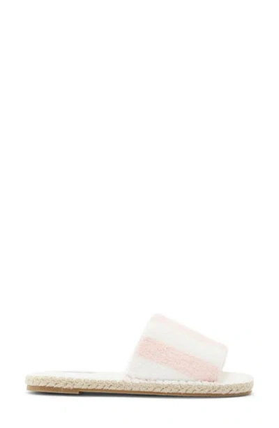 Pj Salvage Stripe Slipper In White