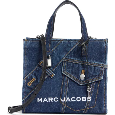 Marc Jacobs The Mini Grind Top Handle Satchel In Blue