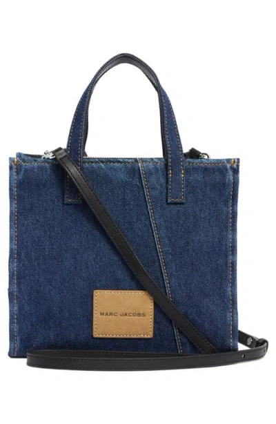 Marc Jacobs The Mini Grind Top Handle Satchel In Blue