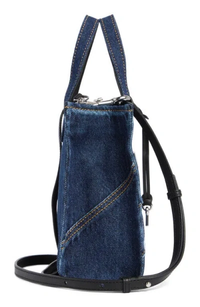Marc Jacobs The Mini Grind Top Handle Satchel In Blue