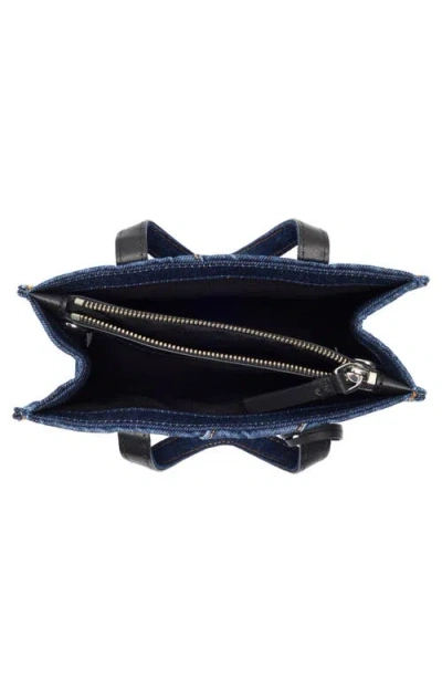 Marc Jacobs The Mini Grind Top Handle Satchel In Blue