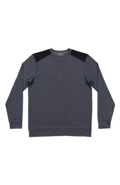 Burnside Heathered Long Sleeve T-shirt In Gray